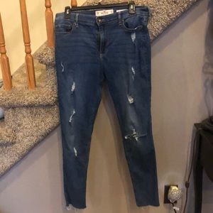 Hollister High Rise Super Skinny Jeans 13R